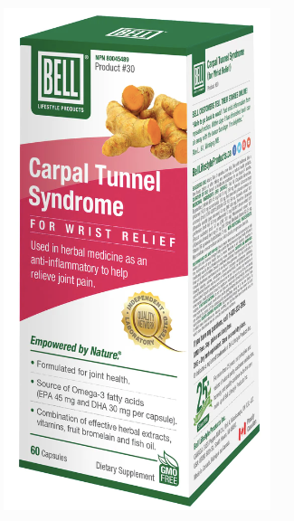 Syndrome du canal carpien pour le soulagement du poignet - Bell #30